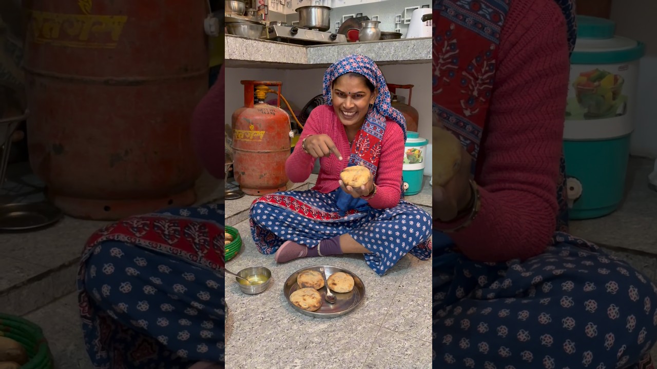 aaj ghar par angaa recipe banayi 😋 #shorts #dailyvlogs #recipes