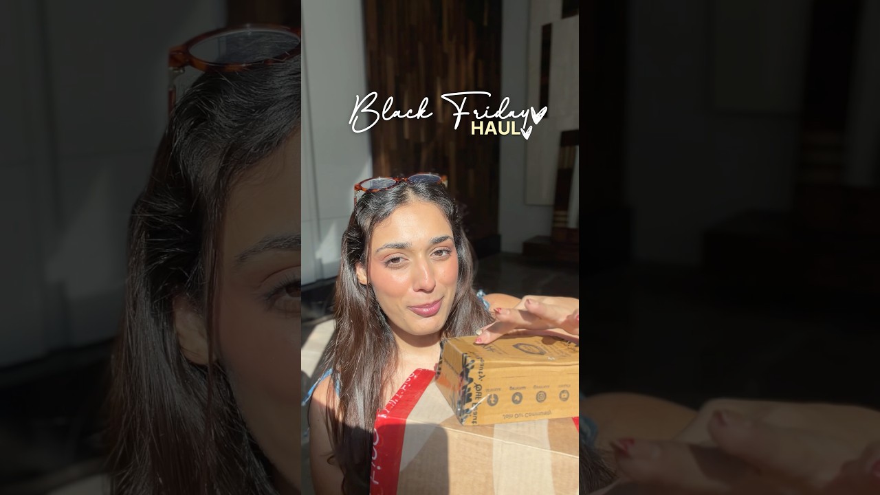 Black Friday Haul🙈| #bhavyaarora #blackfridaysale #shoppinghaul #makeuprecommendation