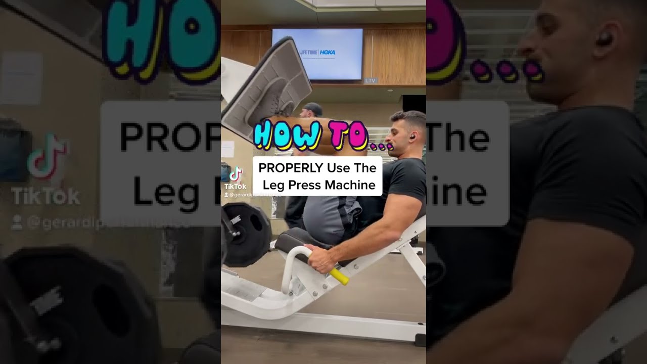 How to PROPERLY Use the Leg Press Machine With Good Form (STOP MAKING THIS MISTAKE) (Exercise Demo)