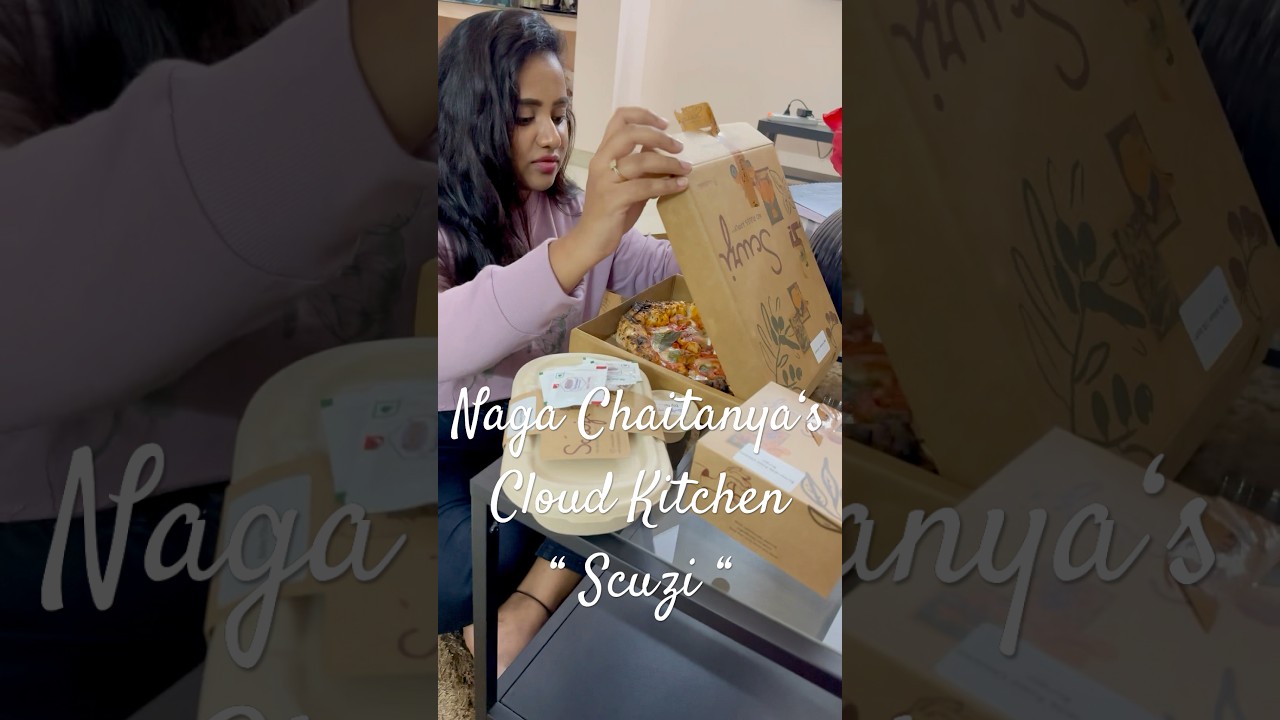Naga Chaitanya’s cloud kitchen lo pizza ela estharu ani asalu anukole,Honest Review echa.. #scuzi