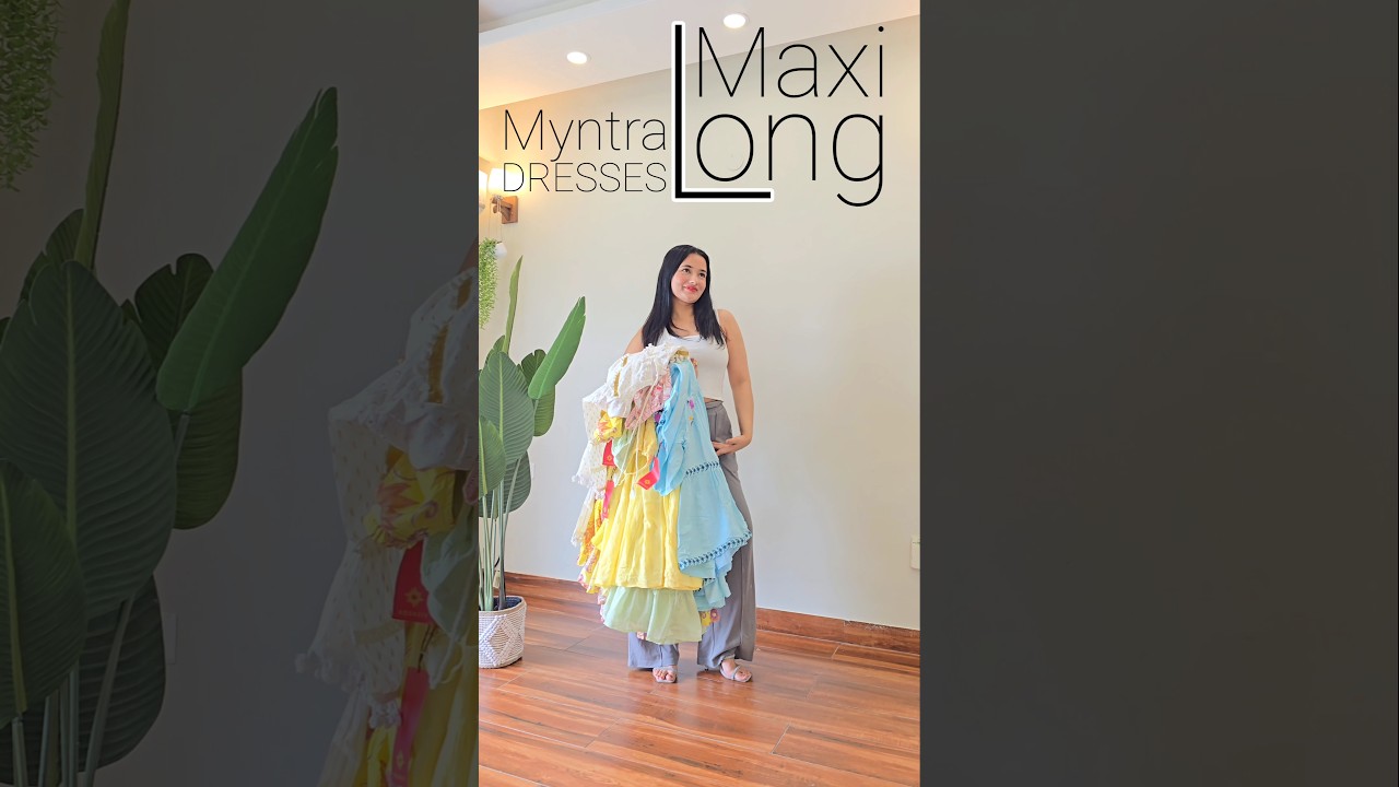 *MYNTRA FAVOURITES MINI HAUL* Best Myntra Summer Dresses Haul 🔥499🔥 #myntrafinds #myntrahaul #haul