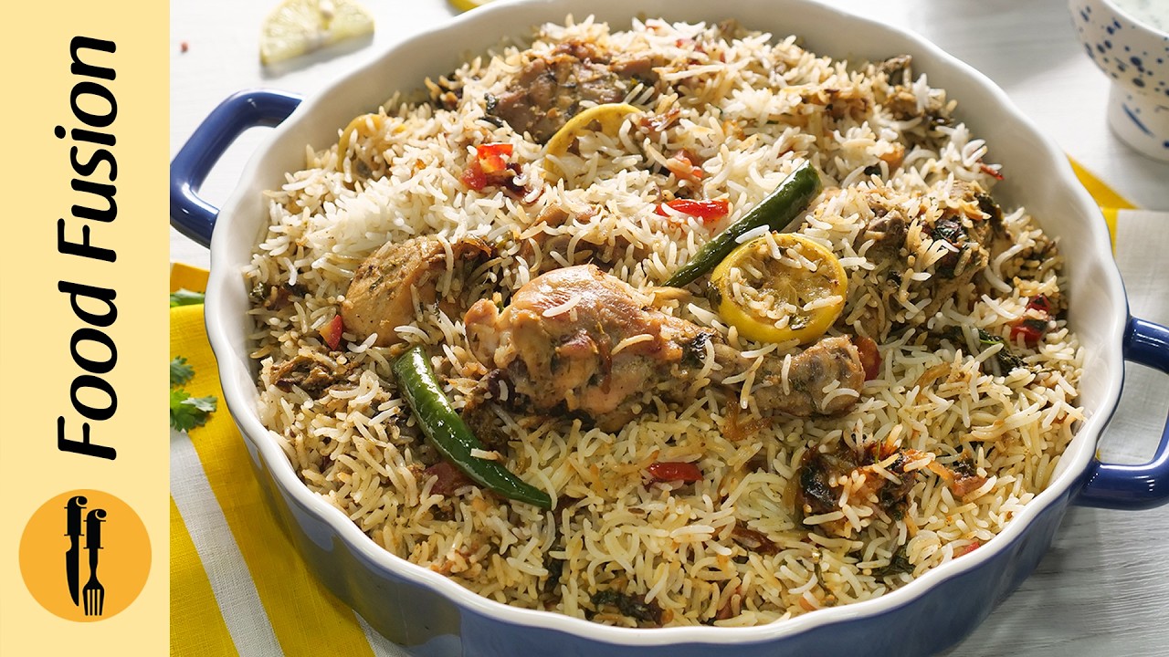 Eid Special Smokey Malai Tikka Biryani Recipe by Food Fusion