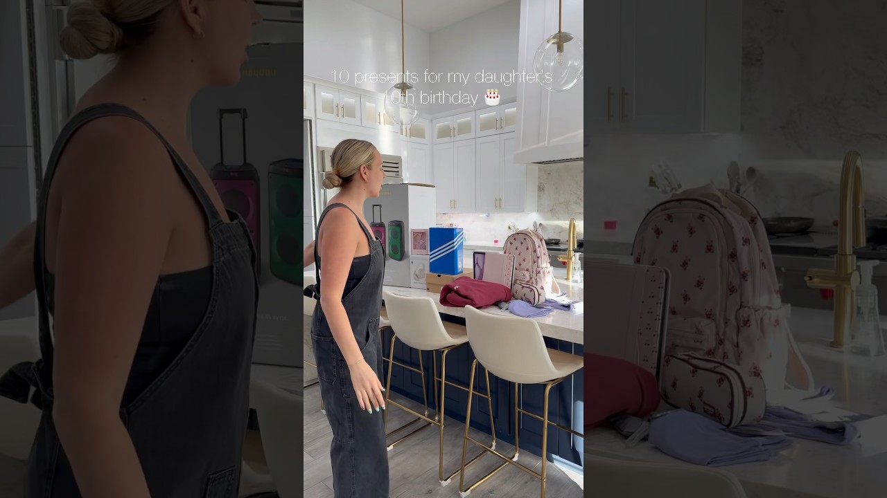 10th Birthday haul💖 #haul #birthday#gifts #daughter #tenthbirthday